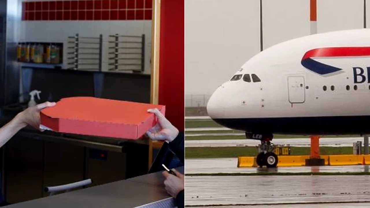 Culmea aroganţei. Milionarii din Nigeria comandă pizza de la Londra iar compania British Airways o livrează | VIDEO