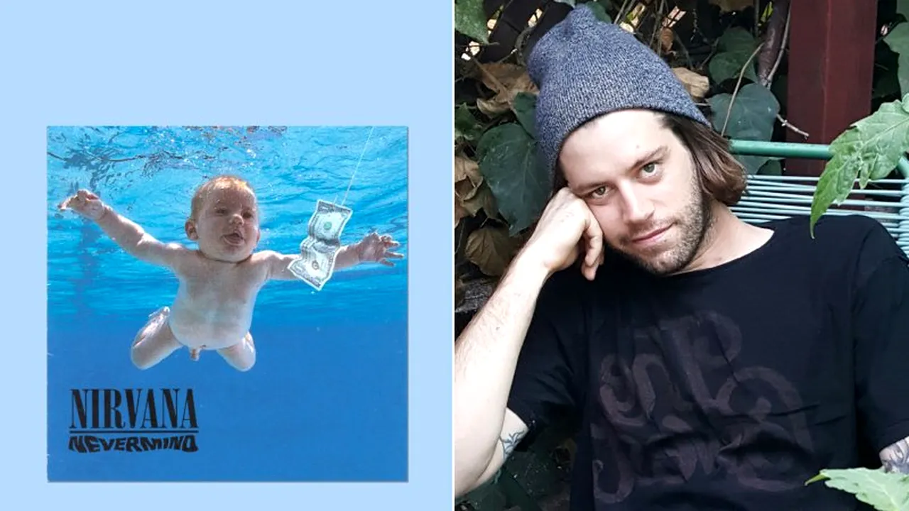 Bărbatul de pe coperta albumului „Nevermind” de la Nirvana a dat în judecată trupa pentru pornografie infantilă