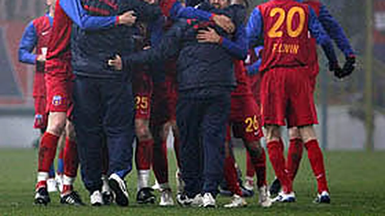 Steaua va disputa şapte amicale în turneele de pregătire
