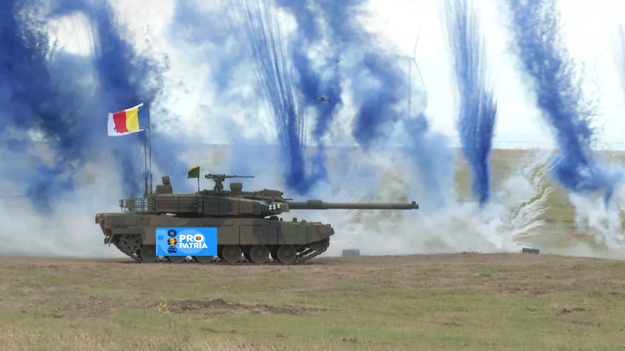 Armata Română a testat tancul sud-coreean K-2 Black Panther, la Smârdan / România pare să fie interesată de acest model de tancuri