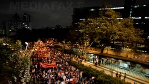 Sute de persoane au manifestat împotriva Cupei Mondiale, la Sao Paulo