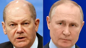 Scholz i-a cerut lui Putin o soluţie diplomatică în Ucraina/Putin a denunţat susţinerea Occidentului