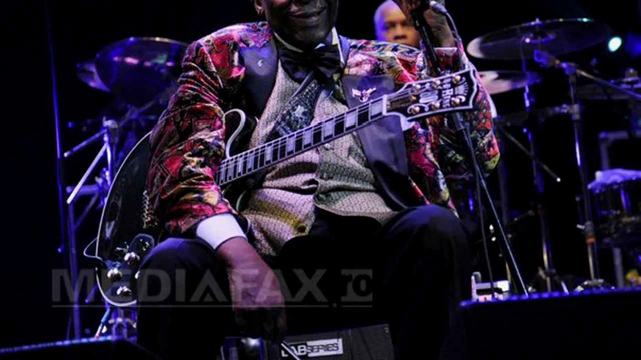 B.B. King a fost înmormântat în oraşul său natal - VIDEO