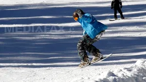 Zeci de accidente pe pârtiile de pe Valea Prahovei - VIDEO