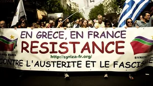 Mii de persoane au participat la mitinguri şi marşuri de solidaritate cu poporul grec în Franţa - VIDEO