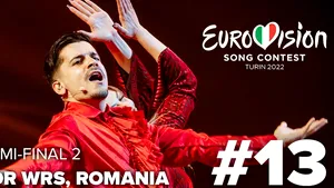 ROMÂNIA S-A CALIFICAT! Cu ce piesă a intrat artistul Wrs în FINALA EUROVISION 2022