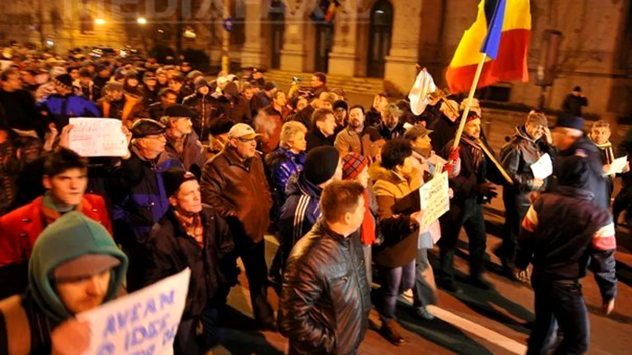 Treisprezece persoane implicate în organizarea protestului din Capitală, identificate, riscă amenzi