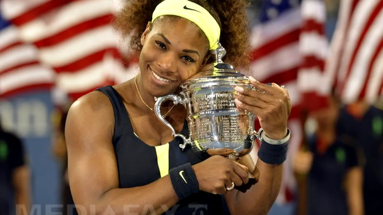 Serena Williams a câştigat turneul de la US Open