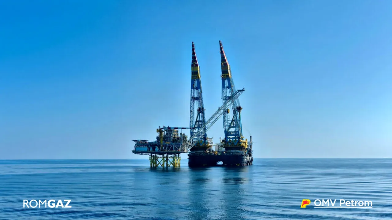 Platforma de producție offshore a gazelor din Neptun Deep a fost instalată în largul Marii Negre. Când va fi produsă prima moleculă de gaz