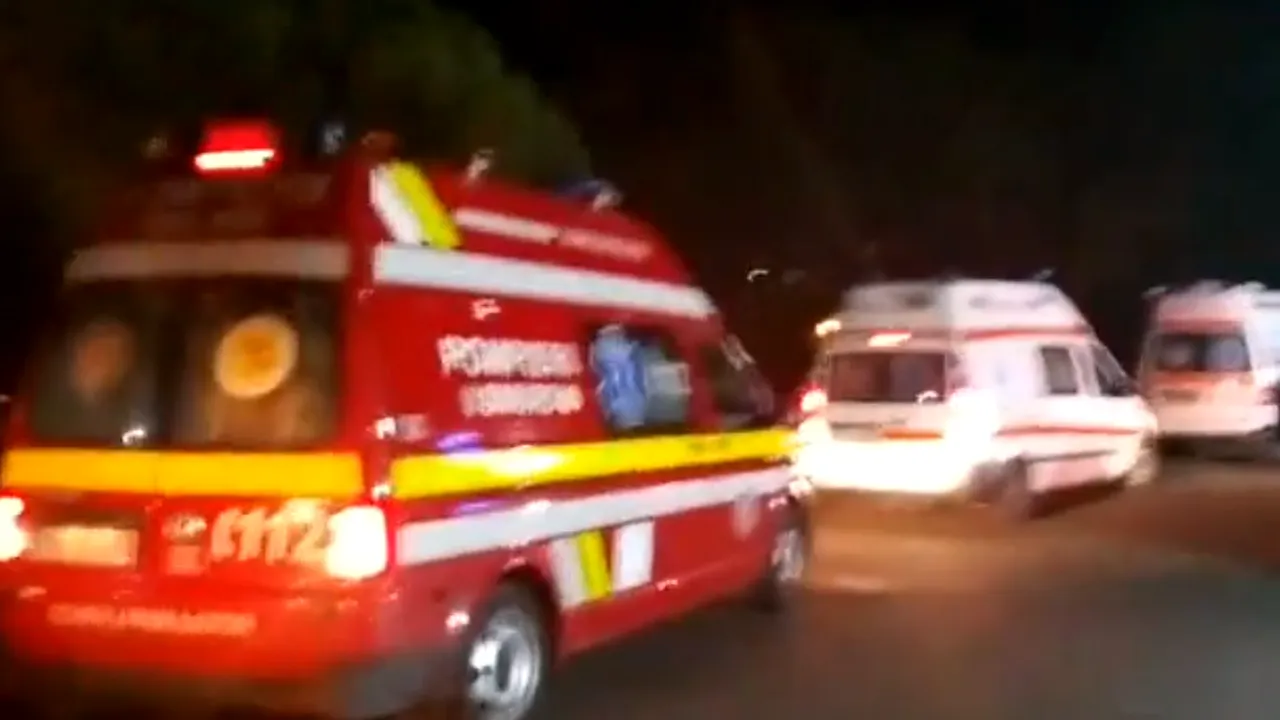 Incendiu ATI Piatra Neamţ: Pacienţii vor fi transferaţi la Spitalul mobil de la Leţcani
