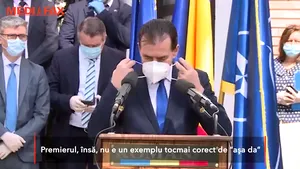 Ai mască şi nu o foloseşti cum trebuie? Poţi să înveţi din greşelile lui Ludovic Orban