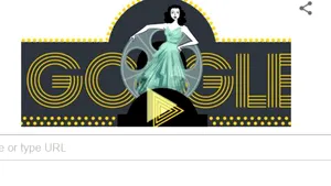 Google marchează 101 ani de la naşterea actriţei şi inventatoarei Hedy Lamarr printr-un logo special