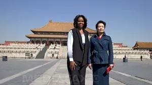 Michelle Obama se află într-o vizită de o săptămână în China