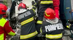 Elicopterul SMURD solicitat în Prahova după un accident între un autobuz și camion