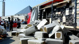 Peste 170.000 de pachete de ţigări, confiscate de poliţişti şi jandarmi într-o săptămână
