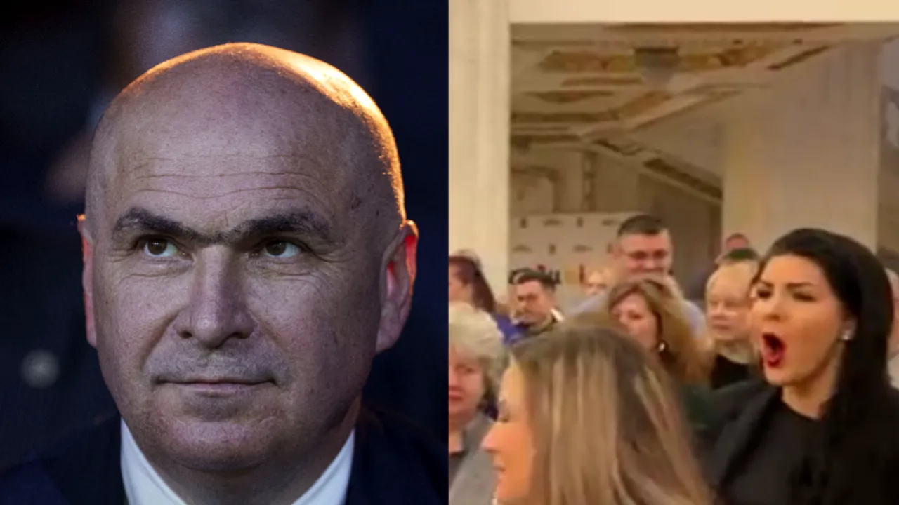 Scene incredibile la Parlament. Angajaţii de la Senat au venit peste Bolojan la conferinţa de presă unde anunţa concedierile. L-au huiduit şi l-au ameninţat că îl vor da în judecată