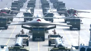 China prezintă în premieră drone subacvatice și rachete anti-navă, la parada militară de la Beijing