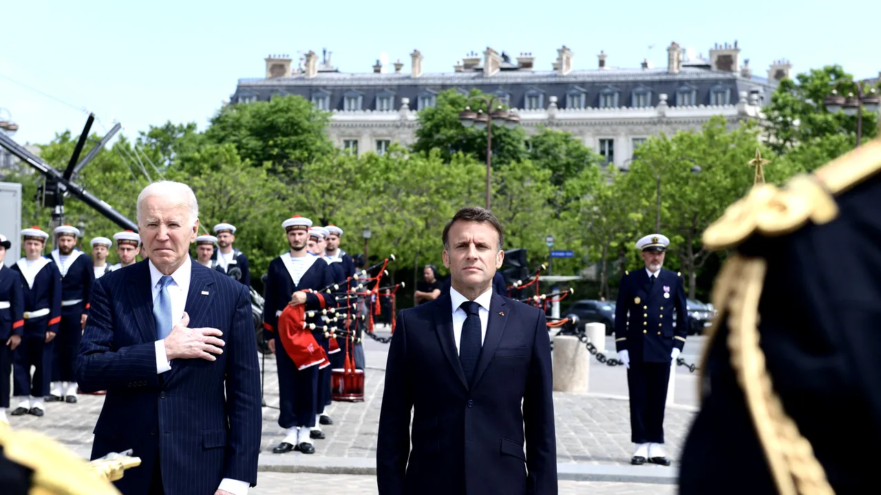 Macron: Franţa şi SUA îşi intensifică eforturile pentru a preveni o escaladare în Orientul Mijlociu
