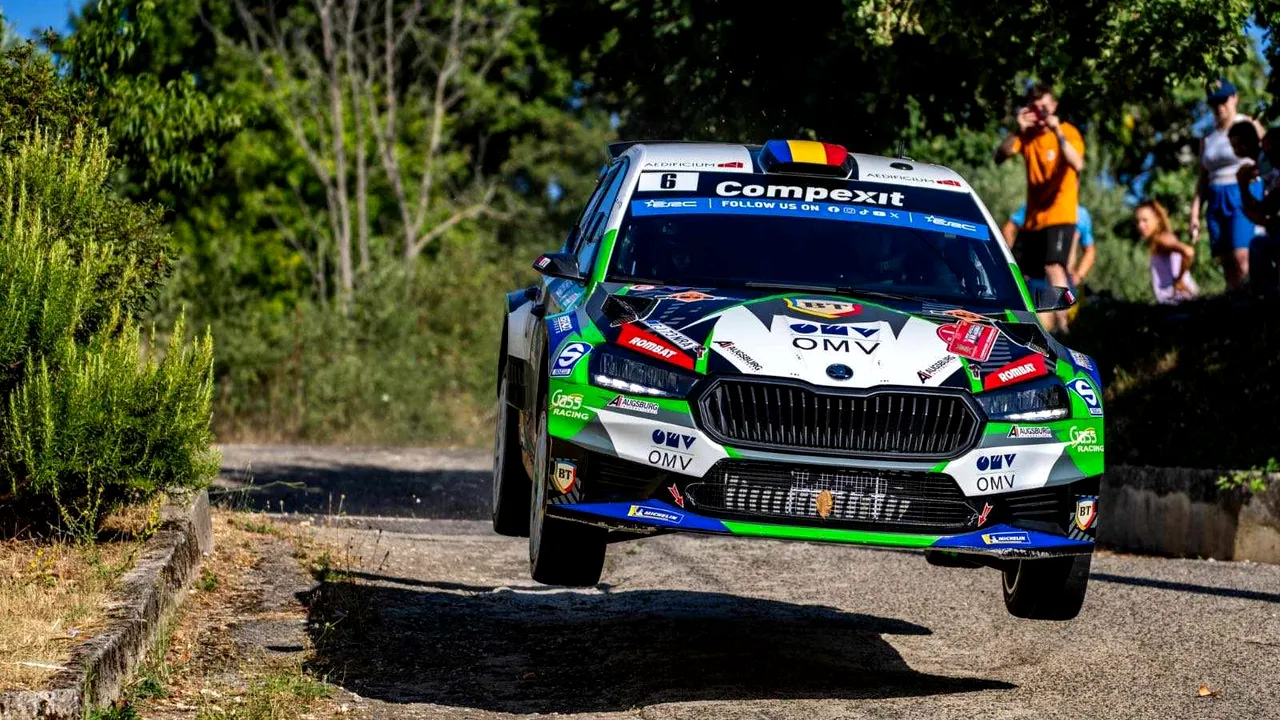 Simone Tempestini a revenit pe podiumul Campionatului European de Raliuri

