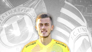 Universitatea Cluj l-a transferat pe portarul Ştefan Lefter de la Corvinul Hunedoara 