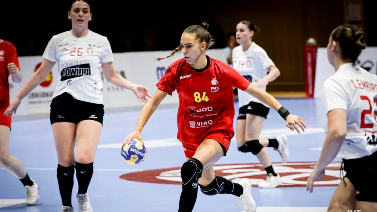 România învinge Brazilia la Campionatul Mondial U20 de handbal feminin și avansează în faza următoare