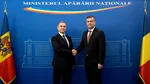 Întrevedere a miniștrilor Apărării din România și Republica Moldova