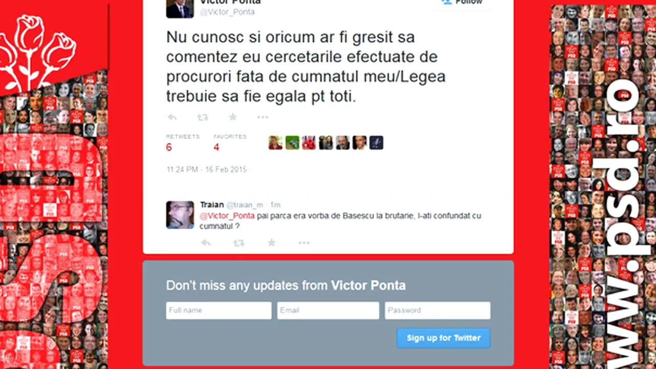 REACŢIA lui Ponta despre cercetările DNA în cazul surorii şi cumnatului său: Nu cunosc, ar fi greşit să comentez. Legea să fie egală