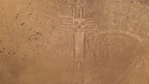 Uriaşul din Atacama, văzut de sus: cei 119 metri reprezintă un record în lume