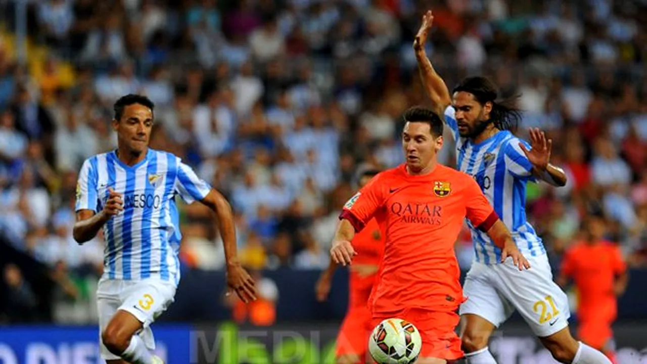 Messi, bruscat de Weligton, după ce l-ar fi jignit pe jucătorul echipei Malaga