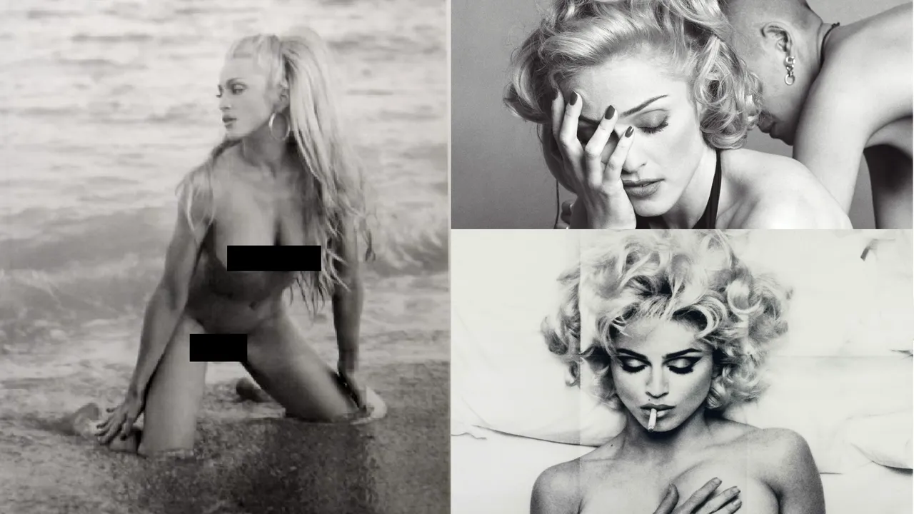 Madonna şi-a scos la licitaţie fotografiile erotice