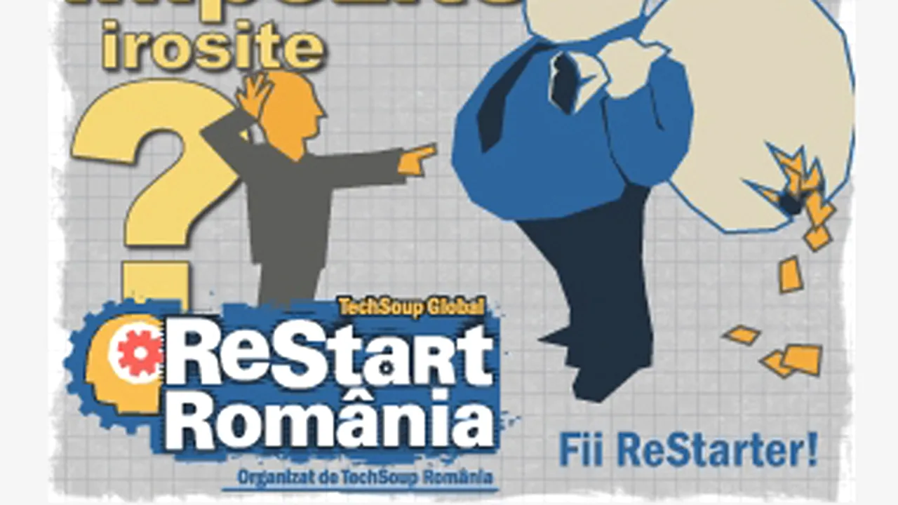 Încă cinci zile pentru înscrierea de proiecte care pot schimba România la www.restartromania.ro