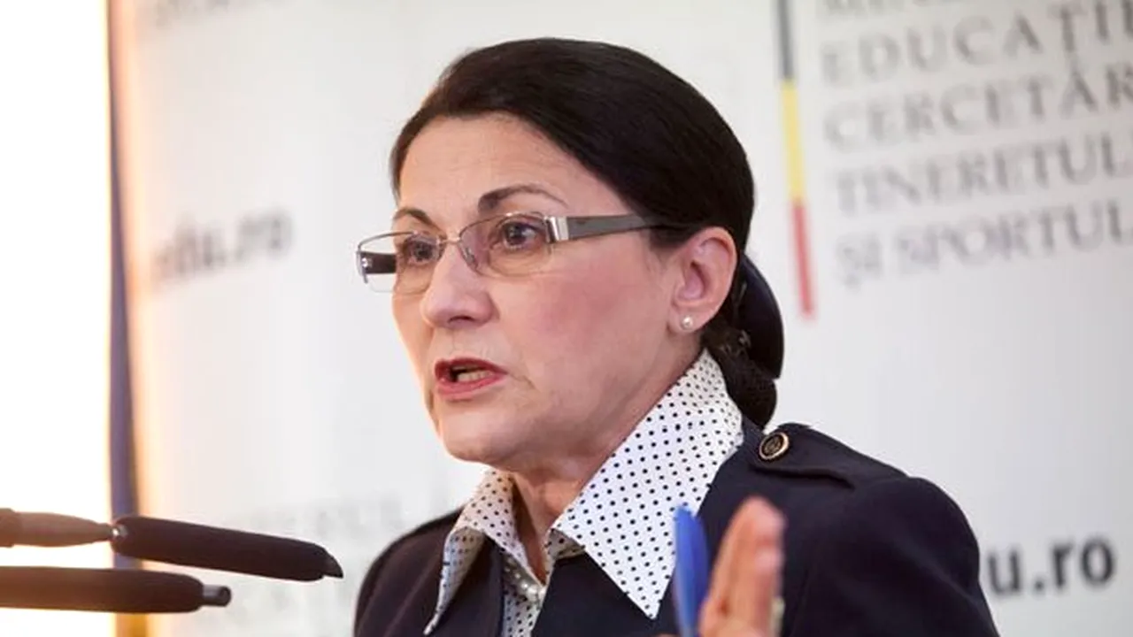 Andronescu: Mă voi bate în Parlament pentru cel mai mare buget al Educaţiei