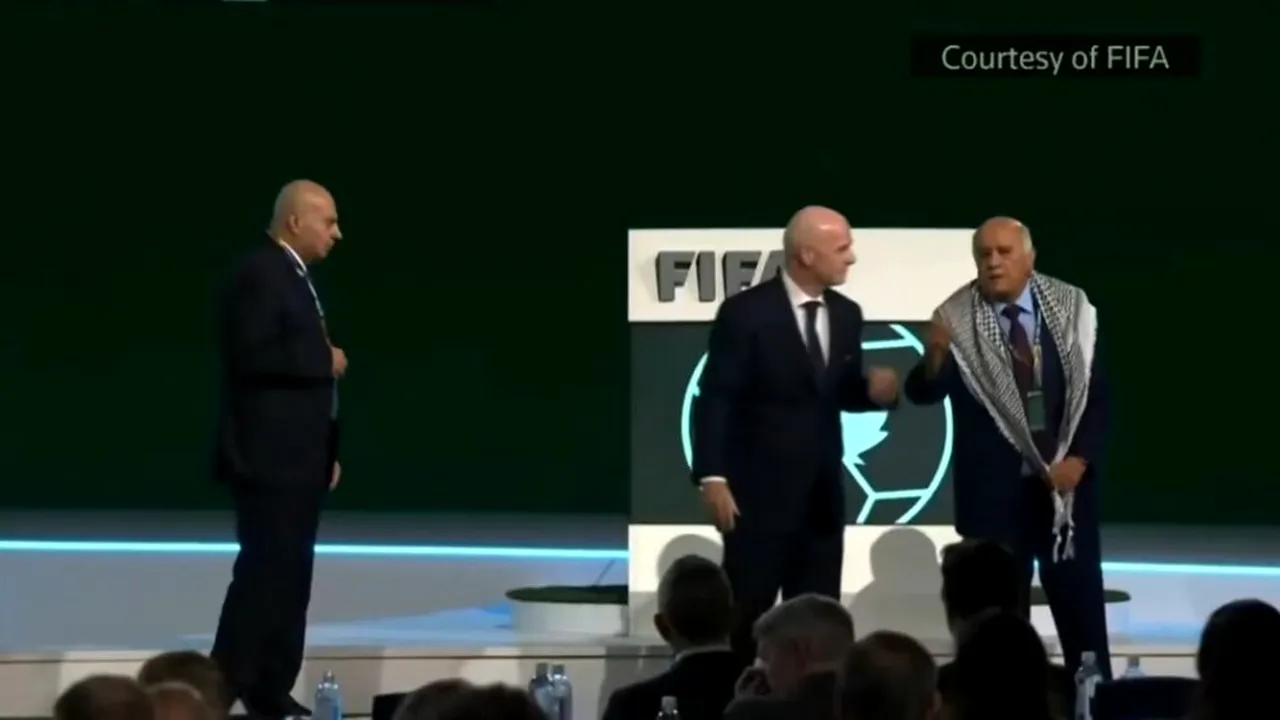 Congresul FIFA: șeful federației palestiniene refuză fotografia cu reprezentantul Israelului