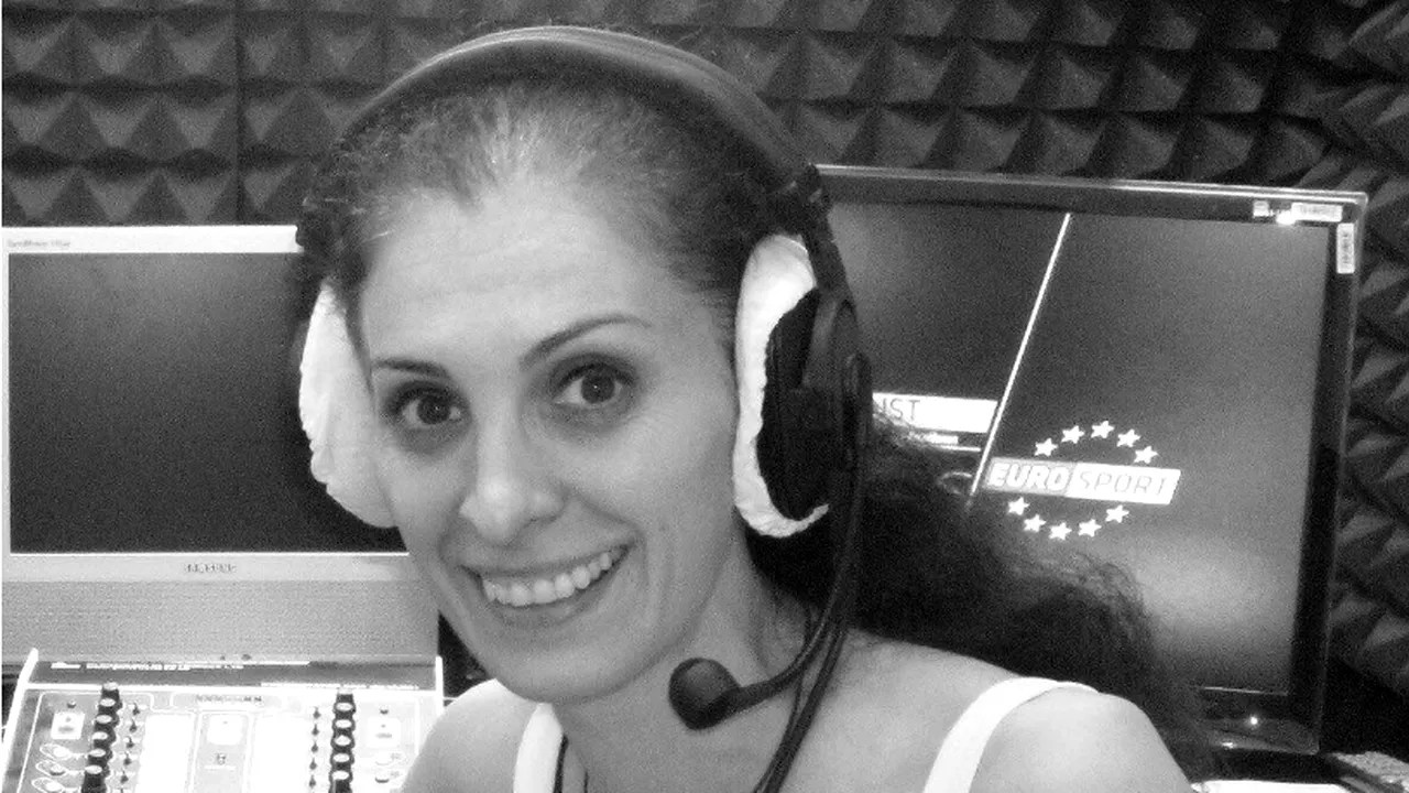Doliu în presa sportivă. Ivonne Ghiţă, vocea Eurosport pentru patinajul artistic şi atletism, a murit. 
