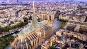 Restaurare Notre Dame: O propunere plasează o grădină şi o fermă pe acoperişul catedralei | FOTO