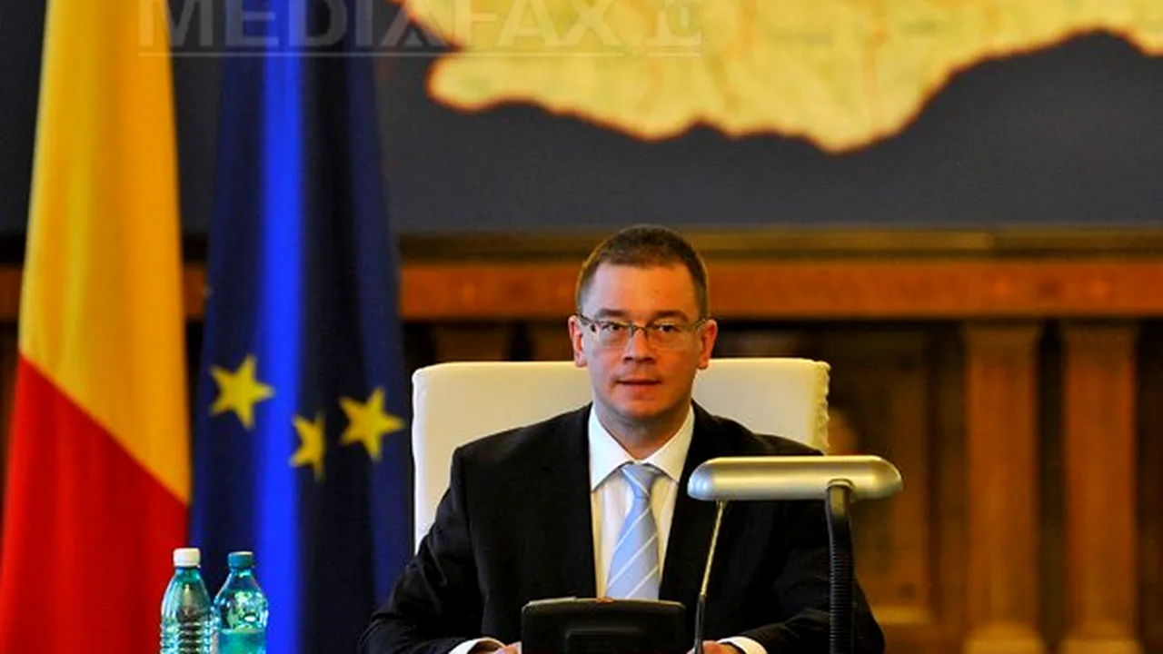 Ungureanu a cerut miniştrilor să pregătească pentru miercuri ultimele decizii ale Guvernului demis