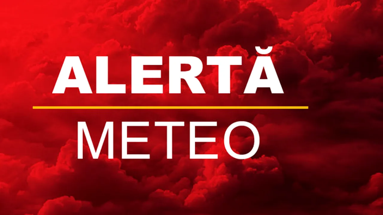 Meteo. ANM a emis Cod roşu de vijelie şi vânt puternic în două județe din țară