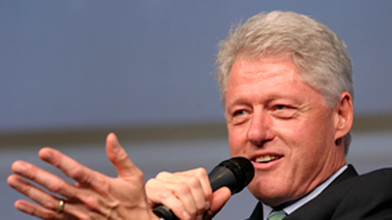 Bill Clinton va primi 360.000 de euro pentru un discurs