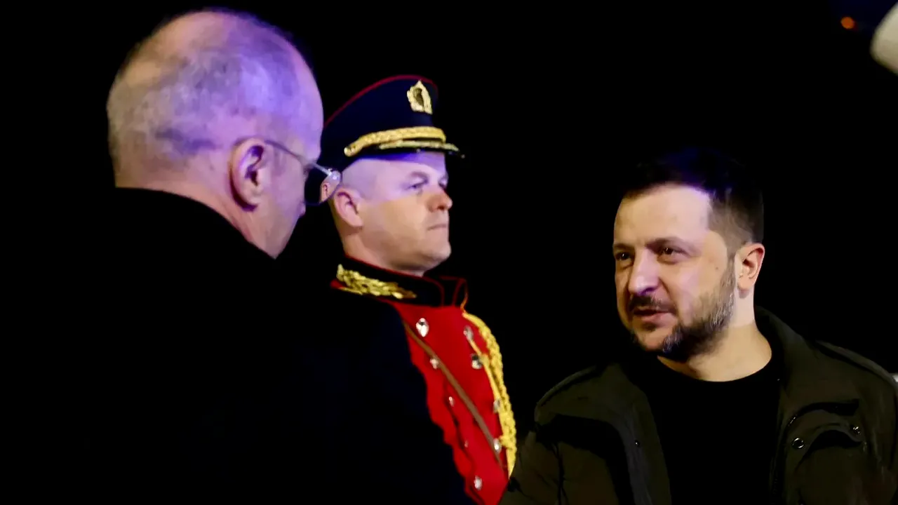 Preşedintele Volodimir Zelenski face o vizită oficială în Albania