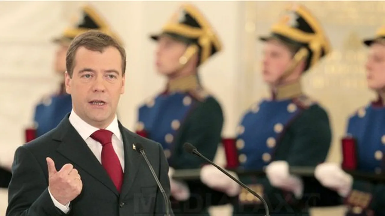 Medvedev susţine că FSB a dejucat acţiunile a 41 de spioni străini în Rusia