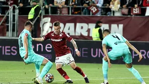 Superliga: Rapid București, învinsă categoric de CFR Cluj în penultima etapă din play-off