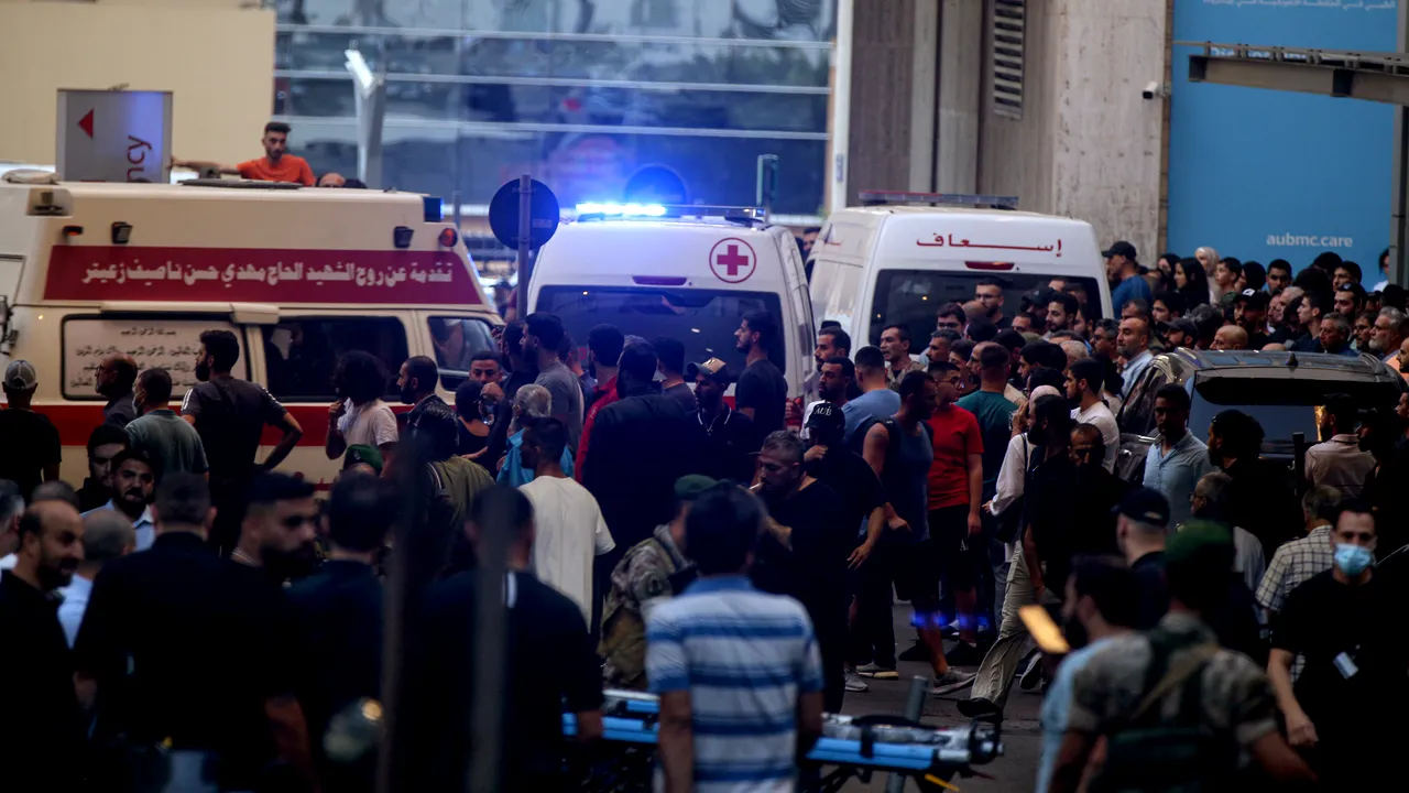 Al doilea val de explozii din Liban: Bilanţul creşte la cel puţin 20 de morţi şi peste 450 de răniţi