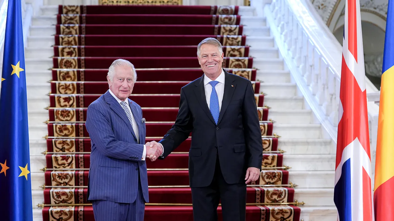 Iohannis, regelui Charles al III-lea: Vă mulţumim că aţi fost şi sunteţi un mare prieten al României