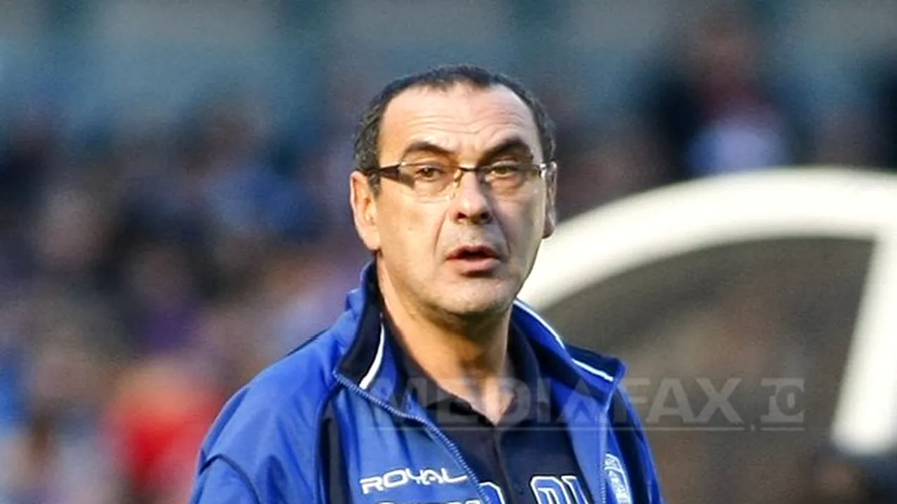 Maurizio Sarri, viitorul antrenor al echipei SSC Napoli