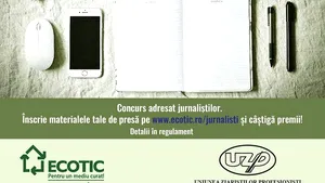 Concursul JURNALISM PENTRU UN MEDIU CURAT 2024