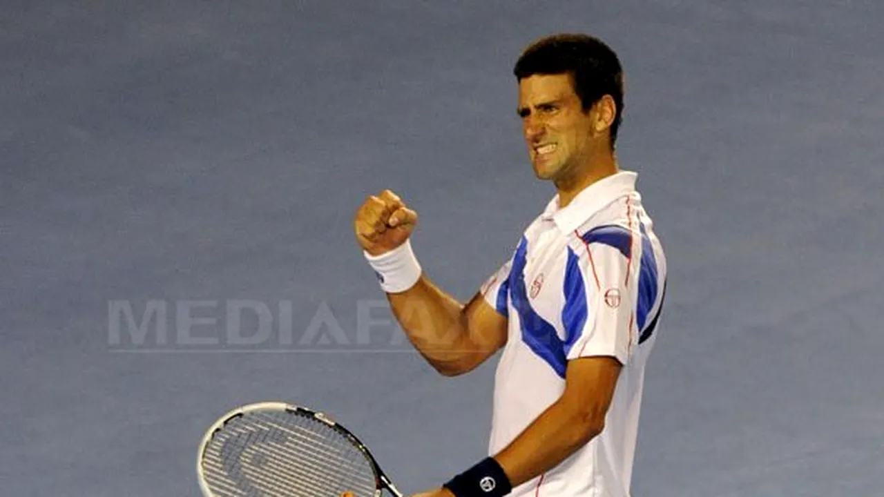 Novak Djokovici a câştigat Openul Australiei pentru a doua oară în carieră