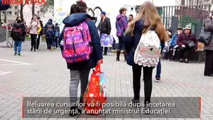 Cursurile încep după starea de urgenţă. Evaluarea Naţională şi Bacalaureatul ar putea fi organizate în iulie