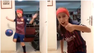 Lionel Messi are concurenţă serioasă. Provocarea lansată de fetiţa 
