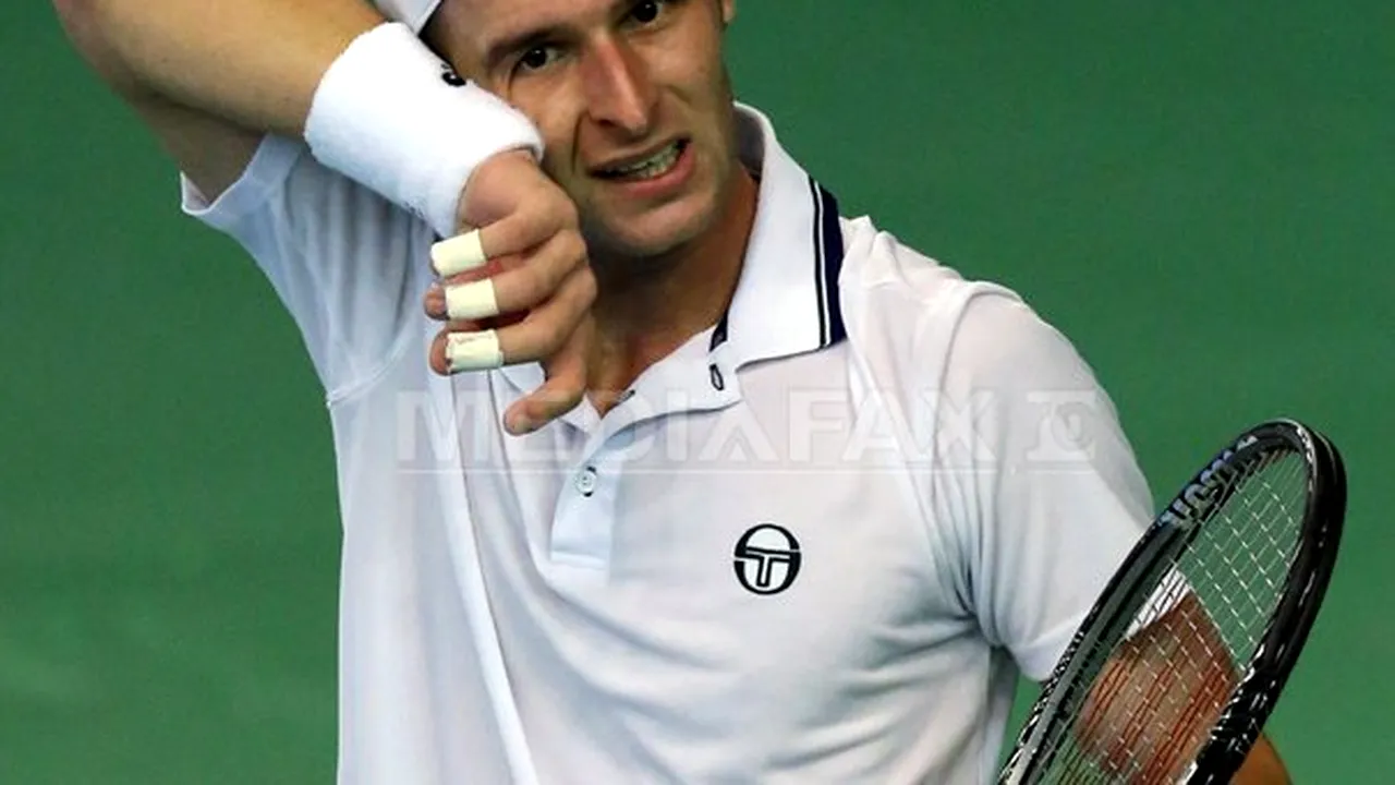 Adrian Ungur a urcat şase locuri în clasamentul ATP