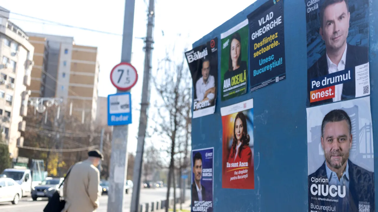 Cum arată buletinul de vot la alegerile pentru Primăria Capitalei. Pe ce loc sunt candidații principali și cum s-a stabilit ordinea